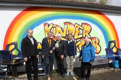 Stadtrat Gerhard Hoffmann, Landratskandidat Dr. Werner Thomas, \