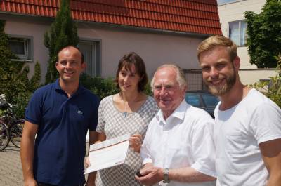 Ehrung von Johann Roemann, Mitglied der CDU seit 50 Jahren