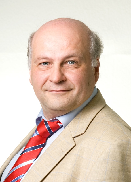 Hansgeorg Schiemer, Kandidat der CDU zur Bürgermeisterwahl am 18.8, steht für einen 